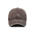 thumbnail image 3 of Women Caps Fashion Embroidery Baseball Cap Soft Washed Casual Sun Hat For Outdoor Daily Wear, 3 of 3
