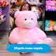 thumbnail image 4 of PELUCHERIA | Oso de Peluche Gigante Suave y Bonitos. Osos Gigantes de Peluche Esponjoso y Resistente. Tam: 120 cm. Elaborado en poliéster. Peluche Gigante (Pink), 4 of 5