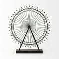 thumbnail image 2 of Metal and Wood London Eye Moveable Sculpture, 2 of 3