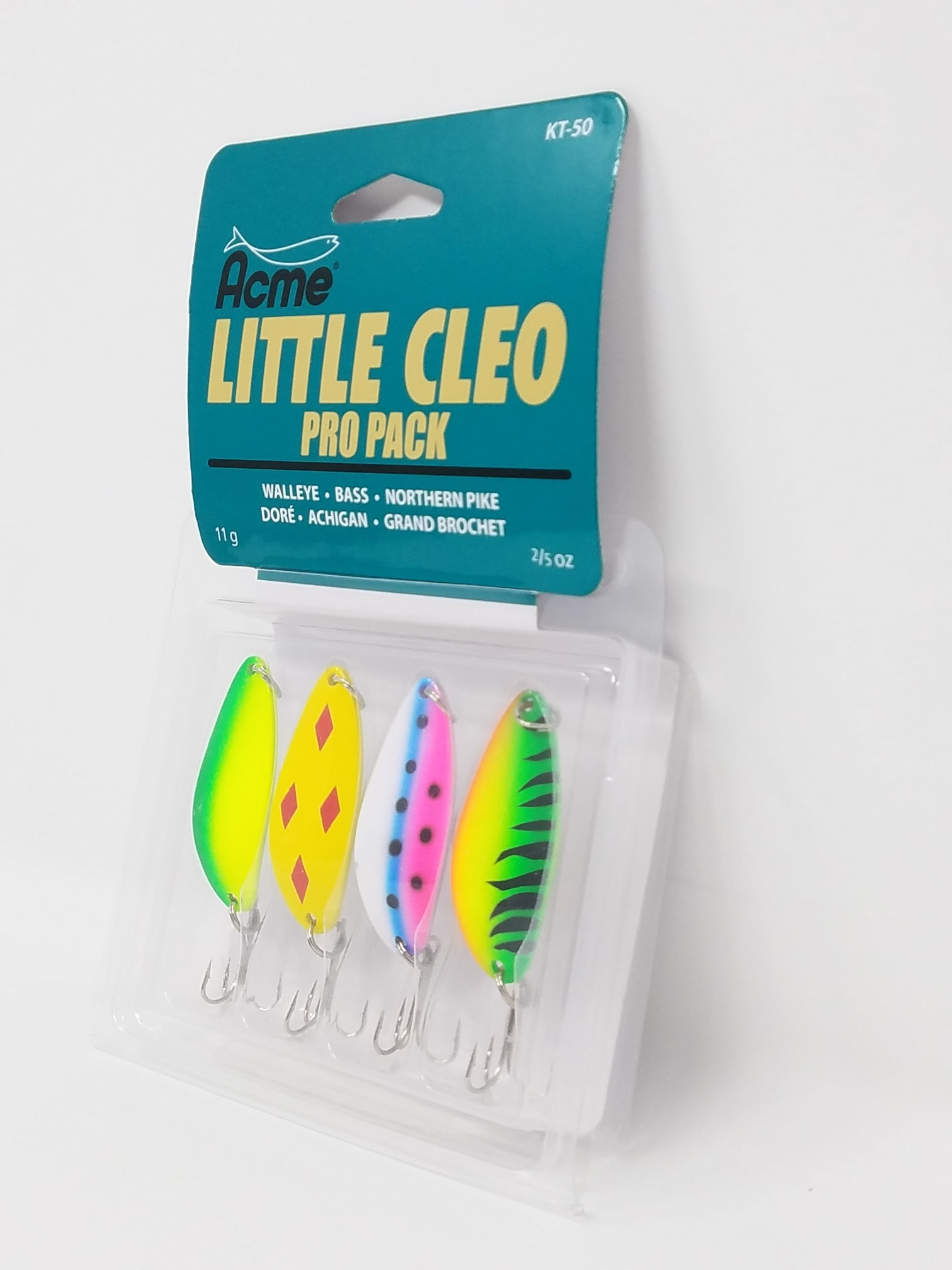 Acme Tackle Freshwater Little Cleo Pro Pack- Assorted, Lake