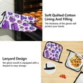 thumbnail image 4 of Football Basketball Shoes 5 Pcs Kitchen Set Heat Resistant Oven Mitts and Non-Slip Pot Holders with Adjustable Cooking Apron, 4 of 6