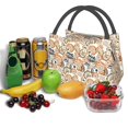 thumbnail image 3 of Easygdp Floral Paisley Bolsa de Almuerzo Insulada Reutilizable, Bolsa de Mano y Bandolera para Oficina, Trabajo, Viajes, 3 of 6