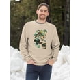 thumbnail image 2 of Wood Ducks Art Sweatshirt Men -John James Audubon Designs, Male Large, 2 of 4