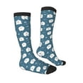thumbnail image 3 of Picia Women Crew Soft Moisture-wicking Socks Christmas sheep Pattern Design Cotton Socks, One Size fit All, 3 of 9