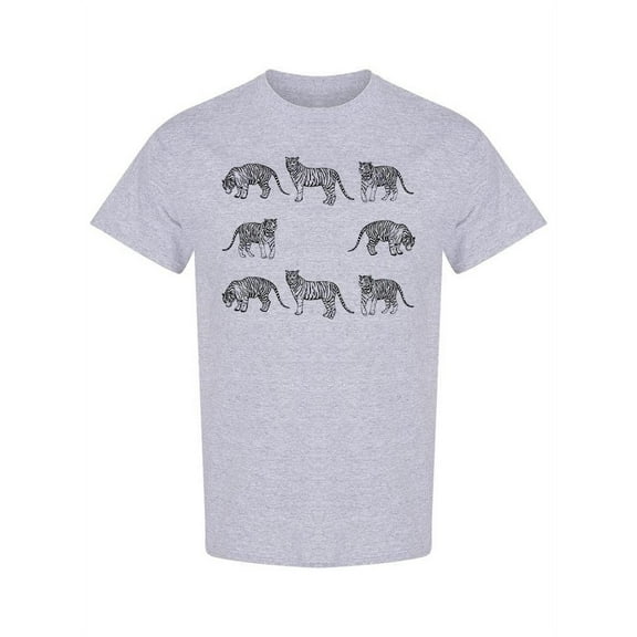 Tiger Stances T-Shirt Women -Image by Shutterstock, Female 3X-Large