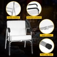 thumbnail image 7 of PayLessHere modern fashion auto recline black shampoo chair barber spa beauty salon,White, 7 of 7