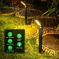 thumbnail image 6 of Solar Garden Lights - 6 Pack Solar Driveway Lights Outdoor for Landscape Pathway Backyard Decor Waterproof Walkway Light with Bright 3 Lighting Modes, 6 of 7