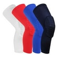 thumbnail image 1 of CUITING 1Pc Sport Fitness Basketball Knee Sleeve Support Compression Pad Brace Protector Blue S, 1 of 7