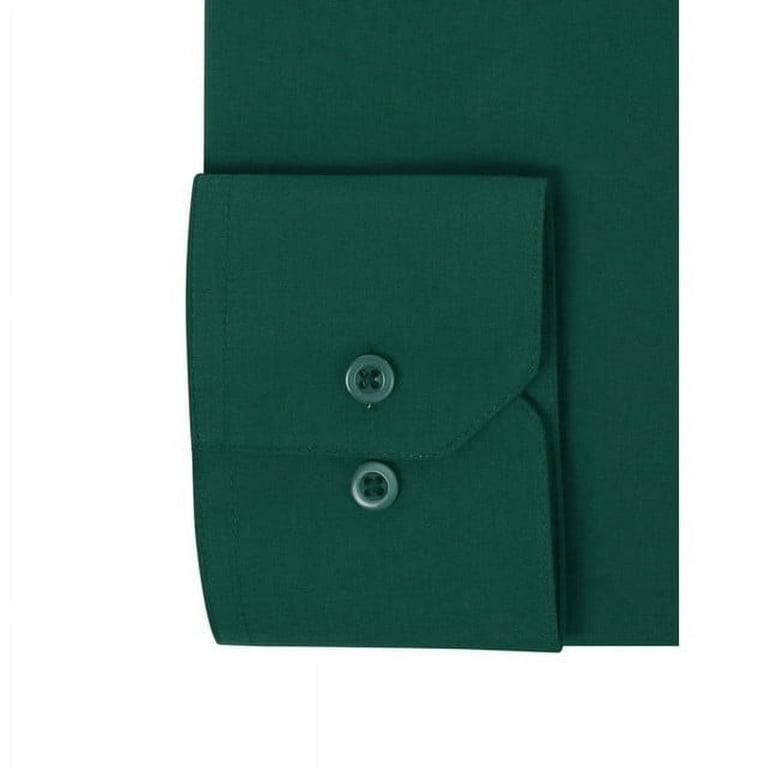 Formal Church Shirt Men's Green Long Sleeve French Cuff TAB Collar Clergy Shirt - Formal Dress Shirt For Ministers, Chaplains, Church Services (16.5 Neck, 34/35 Sleeve) Machine Wash Clergy Shirt Formal Church Shirt Men's Green Long Sleeve French Cuff TAB Collar Clergy Shirt - Formal Dress Shirt For Ministers, Chaplains, Church Services (16.5 Neck, 34/35 Sleeve) Machine Wash Clergy Shirt