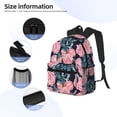 thumbnail image 3 of Balery Rose Flowers Mochila para Mujeres y Hombres, Mochila Ligera Casual para Viajes, Mochila Clásica Básica para la Universidad, 3 of 6