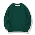 thumbnail image 5 of Girls Sweatshirt Oversized Crewneck Pullover Long Sleeve Solid Tops Fall Clothes, 5 of 5