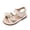 White, variant on XIMIN Girls Open Toe Summer Sandals with Bow Cute Casual Non Slip Adjustable Ankle Strap Footwear for Beach Parties Everyday Wear (White, 5-6 Years)
