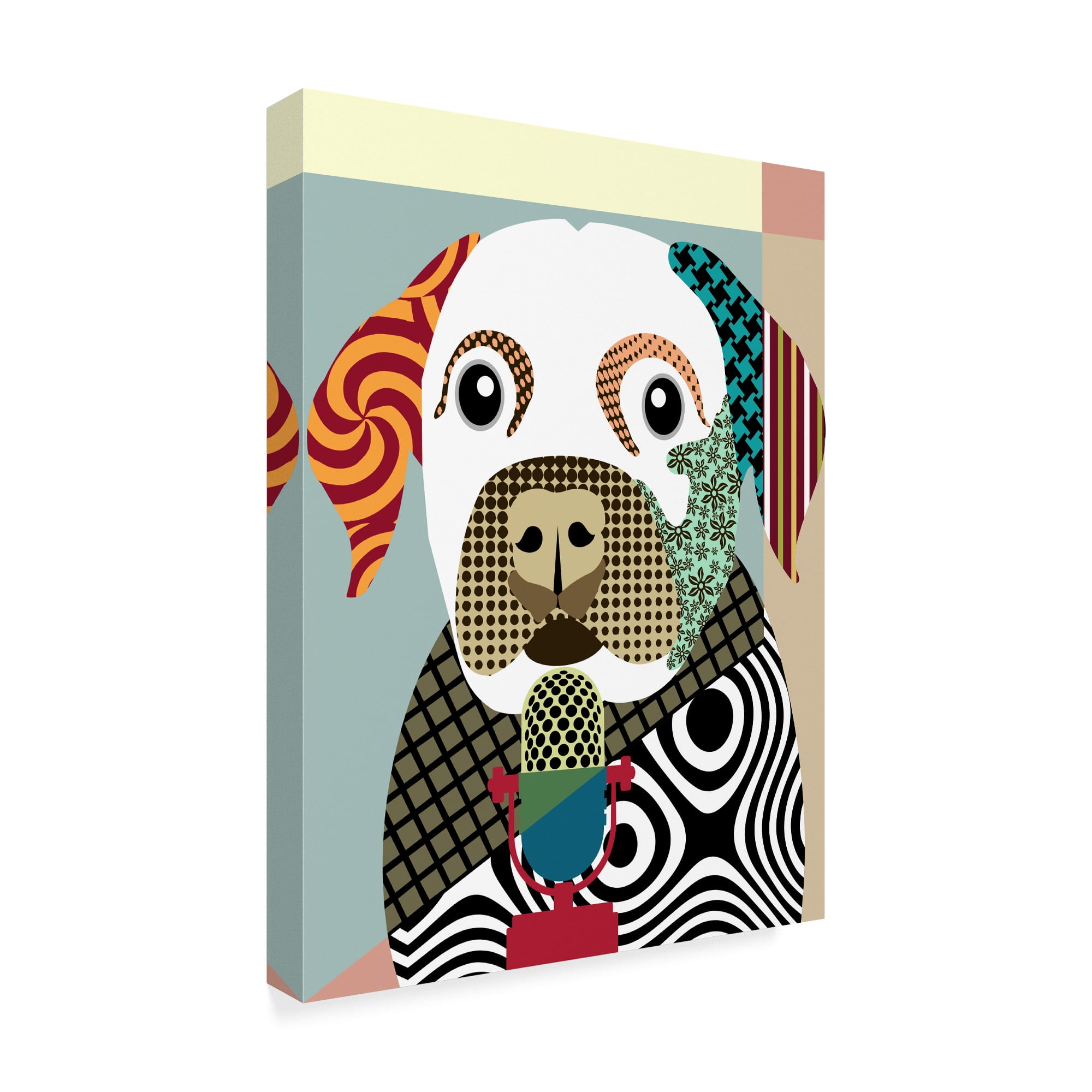 Trademark Fine Art 'Labrador Retriever' Canvas Art by Lanre Adefioye