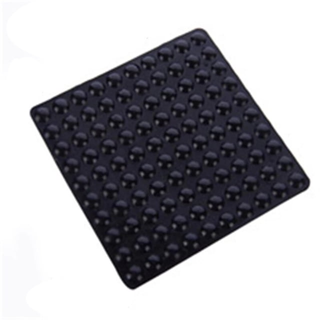 Amortiguador de goma autoadhesivo de 100 Uds., parachoques de armario, almohadillas de silicona para muebles, cojín protector para inodoro, almohadilla para puerta de cajón Tan Jianjun unisex