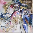 thumbnail image 1 of Ceramic Tile Mural-Wassily Kandinsky Abstract Painting 49. 32" w x 24" h using (12) 8 x 8 ceramic tiles, 1 of 3