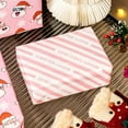 thumbnail image 5 of NeoMart-Pink Christmas Wrapping Paper Rolls Funny Santa Claus For Kids Cute Cartoon Thick Gnome Fun Gift Wrap Sheets Unique Heavy Duty Reversible Total 28.5sq.ft, 5 of 12