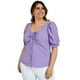 thumbnail image 1 of Blusa casual Roman Fashion /Tallas Extras, 1827 (Lila) lila 36 Roman Fashion BL-GR-1827-LILA, 1 of 6