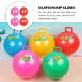 thumbnail image 5 of 4 Pcs Kids Inflatable Exercise Balls Jumping Balls Cartoon Pattern Hopper Balls, 5 of 5