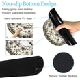 thumbnail image 5 of Goth Bat Mouse Pad Set Large Desk Mat for Desktop, Ergonomic Mouse Pad with Wrist Rest for Gaming, Keyboard Mat Wrist Support Cup Coaster Set, Gothic Office Desk Accessories Decor Supplies, 5 of 13