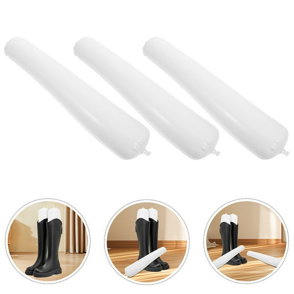 GOOHOCHY  3 Pairs Shaping Stuffers Inflatable Boot Brace Boots Stretcher Miss