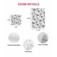 thumbnail image 7 of Black Coastal Kitchen Dish Towels for Drying Dishes Set of 4, Coral Starfish Seaside Summer Beach Waffle Weave Microfiber Hand Tea Bathroom Towels Quick Dry & Absorbent Towel 15.7x23.6, 7 of 7