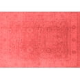 thumbnail image 1 of Ahgly Company Indoor Rectangle Oriental Red Industrial Area Rugs, 7' x 9', 1 of 4