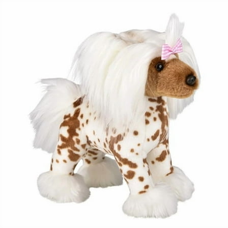 Adventure Planet Plush Heirloom Collection - STANDING CHINESE CRESTED DOG (12 inch)