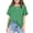 Green, variant on Girls Oversized T Shirts with Pocket Short Sleeve Basic Crewneck Summer Casual Loose Tops Clothes