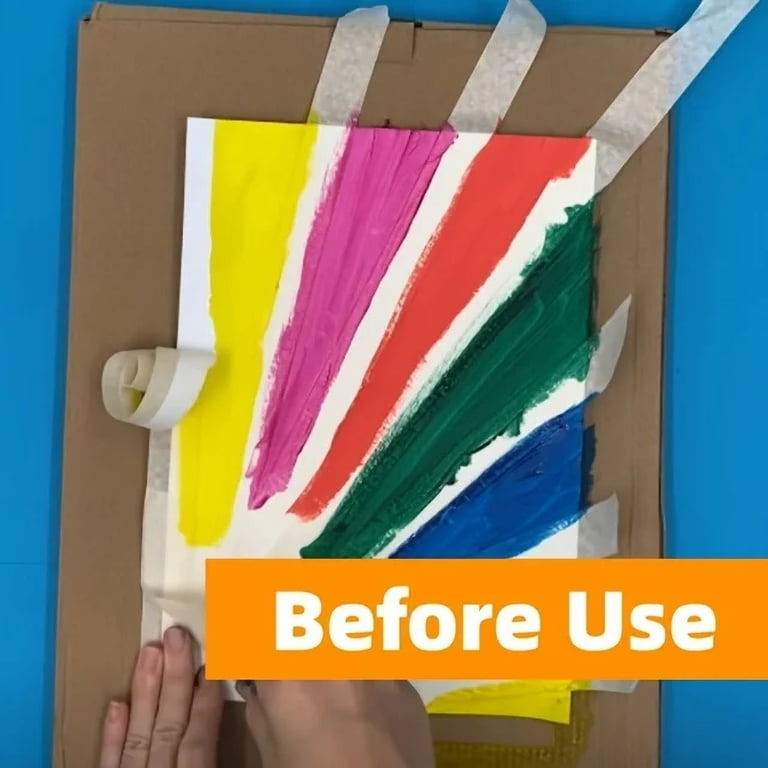4 Rolls Blue Painters Tape, Masking Tape, Painter'S Tape, Painting Tape