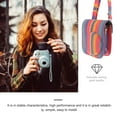 thumbnail image 4 of OULII Étui pour Appareil Photo en Toile avec Sangle Réglable et Pochette de Rangement pour Appareil Photo Instantané Compatible avec FujiFilm Mini 9, 4 of 5