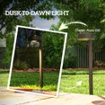 thumbnail image 4 of 8 Pack Solar Garden Lights Outdoor Auto On/Off Solar Pathway Lights, IP44 for Driveway, Walkway, Yard Landscape Lighting, 4 of 5