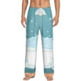 thumbnail image 2 of Goofa Bathtub with Soap Bubbles Printed Soft Pajama Pants for Men, Wide Leg Comfy Casual Lounge Yoga Pants-X-Large, 2 of 9