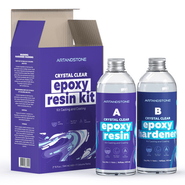 Crystal Clear Epoxy Resin Kit - 32 Oz
