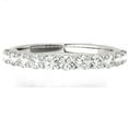 thumbnail image 3 of AoneJewelry 0.33 Carat Diamond Wedding Prong Set Band In 10K Solid White Gold, 3 of 5