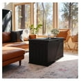 thumbnail image 4 of SONGMY 90 Gallon Waterproof Resin Deck Box, Double Wall Outdoor Storage Box with Lockable Lid for Garden Tools, Patio Cushions, Pools (Black), 4 of 6
