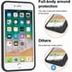 thumbnail image 4 of for iPhone 8 Plus Case, iPhone 7 Plus Case Kickstand | Liquid Silicone | 10ft Drop Tested Protective, Microfiber Lining Shockproof Full-Body Cover Cas, 4 of 4