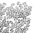 thumbnail image 3 of Shisuyan 100Pack T Type Nuts Aluminum Extrusions Slim T-Nuts Silver for Engineers, 3 of 8