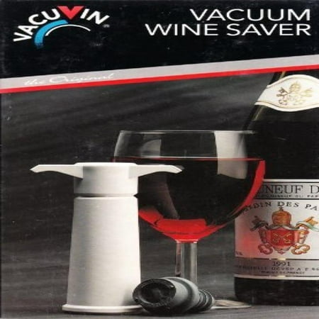 UPC 084256000151 product image for Vacuum Wine Saver With Four Stoppers by Vacu Vin | upcitemdb.com