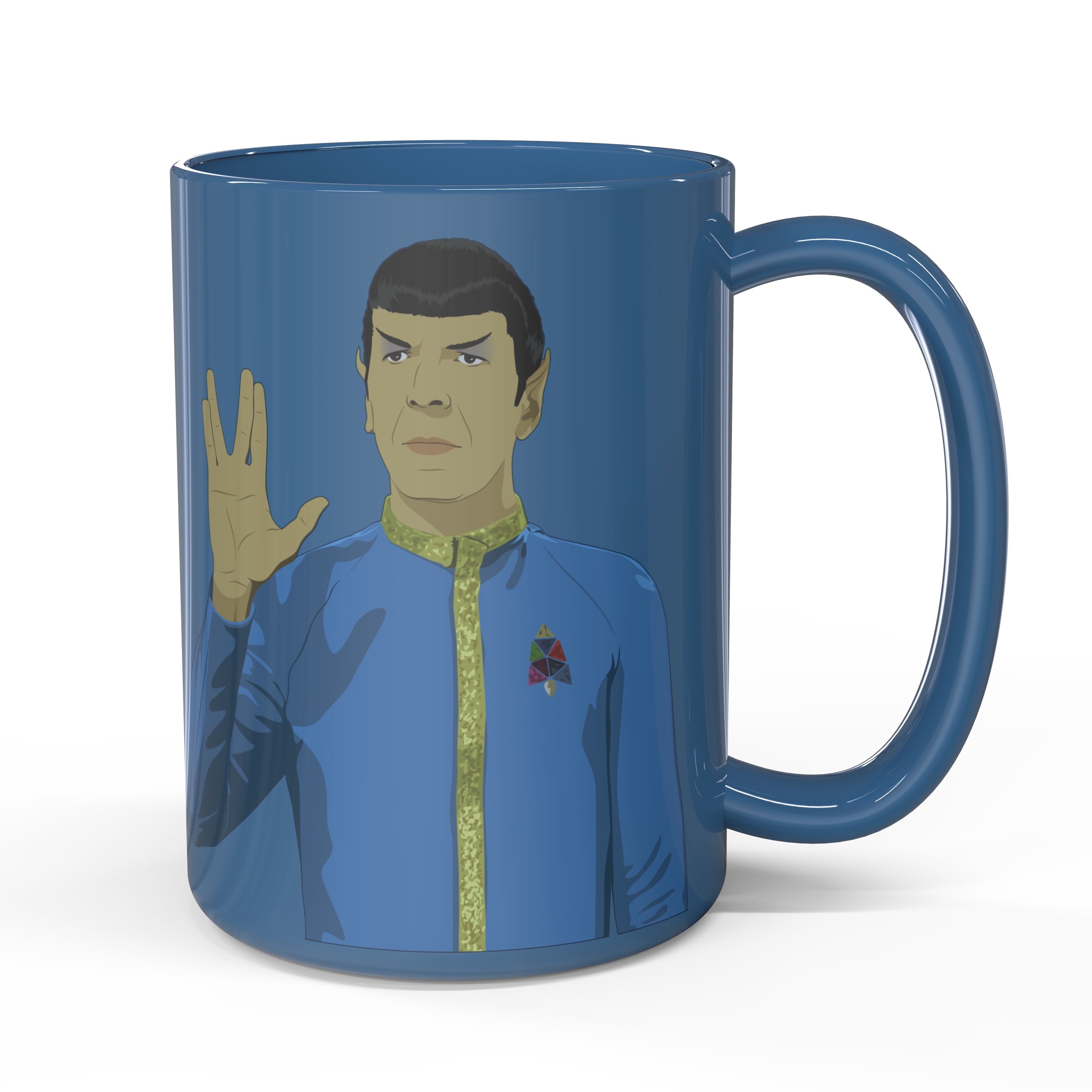 Zak Designs Star Trek 15 Ounce Mug, Spock