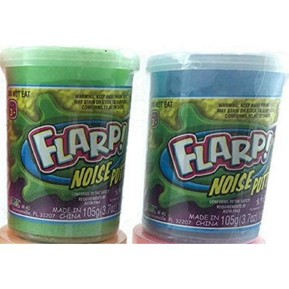 Ja-Ru Flarp Fart Noise Putty, 2-pack