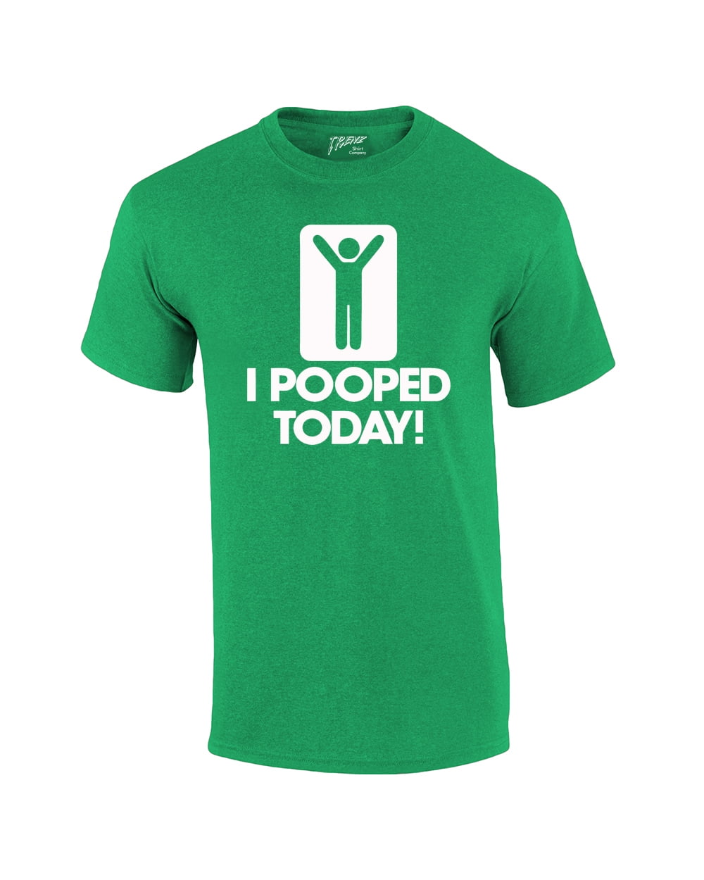 I Pooped Today T-shirt Funny Humorous Comic Stick Figure Sign Happy ! Short - Picture 73 of 126