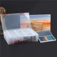 thumbnail image 2 of Bearachild 18 Estuche de Fotos Interior Organizador de Fotos Grande Caja de Fotos sin Ácido Almacenamiento Transparente Guardián de Fotos Estuche de Almacenamiento y organización del hogar Bearachild HA021519-00, 2 of 4