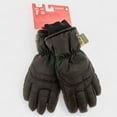 thumbnail image 5 of Canada Weather Gear Kid's Ski Gloves - Water Resistant Winter Gloves for Boys & Girls with Warmth Indicator, (Kids 8-12 Years) in Black, Small/Medum, 5 of 5