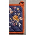thumbnail image 3 of Kelim 100% Cotton Pot Holder with Loop Heat Resistant for BBQ | Cooking | Baking | Grilling | Microwave | Barbecue | Thanksgiving/Christmas (Infinity, 8 Inch by 8 Inch)., 3 of 8
