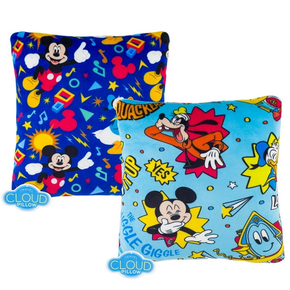 1 PC MICKEY MOUSE Travel Cloud Pillow 12 inches- ONLY 1 PC RANDOMLY