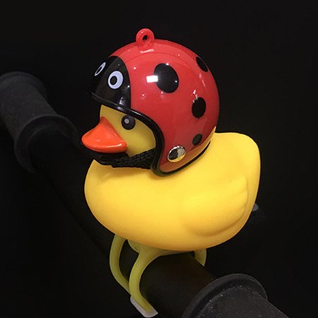 duck bicycle bell & head lights