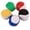 Multicolor, variant on Btomtd 2" PU Leather Soft Ball, Hand Throwing Toss Game Accessory with Particle Fill, Outdoor Activity Footbag for Teens and Adults, 1 Count, Green