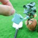 thumbnail image 4 of Regadera de metal para casa de muñecas a escala 1:12, modelo de cocina, jardín, decoración en miniatura Verde claro, 4 of 9