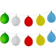 thumbnail image 2 of Northlight LED Inflatable Balloon Patio Light Set - Multi-Color - 10' Clear Wire - 10ct, 2 of 6