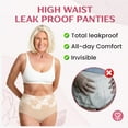 thumbnail image 3 of Zenywear Leakproof Panties, Bloomyfit - High Waist Leakproof & Comfortable Panties, Plus Size Full Coverage, 3 of 8